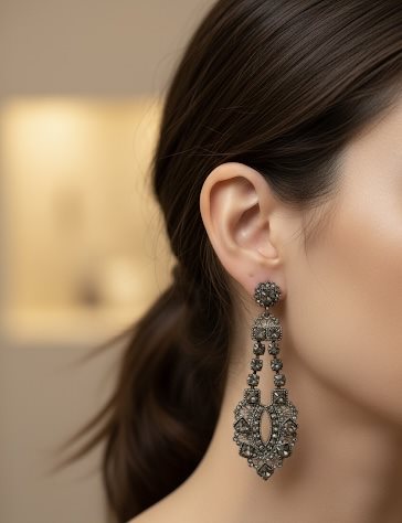 Ohrringe Lagriffe Bijoux  Dame in  Metall-Legierung 206/19.GRIGIO - 206/19.GRIGIO